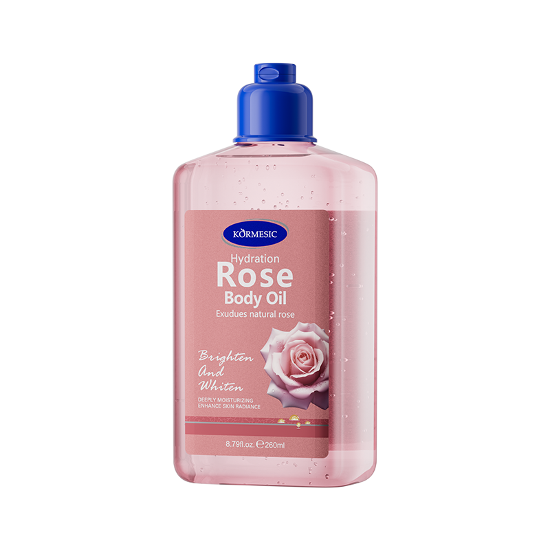 Rose Body Oil - 260ml Moisturizing Skin Care Oil for Body
