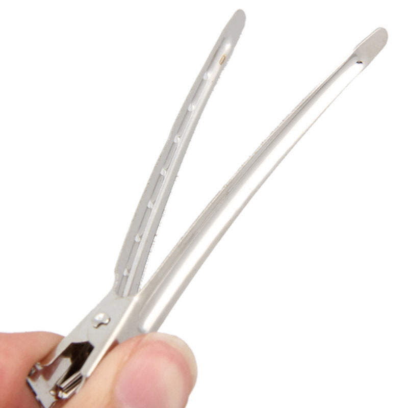 Stainless Steel Hair Clips - Duckbill Barrettes