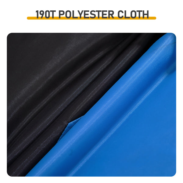 Lightweight Heated Sleeping Bag with USB Heating Pads - Blue