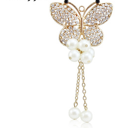 Designer Butterfly Shoe Charm Bling Rhinestone Shoe Accessory - Multiple Colors