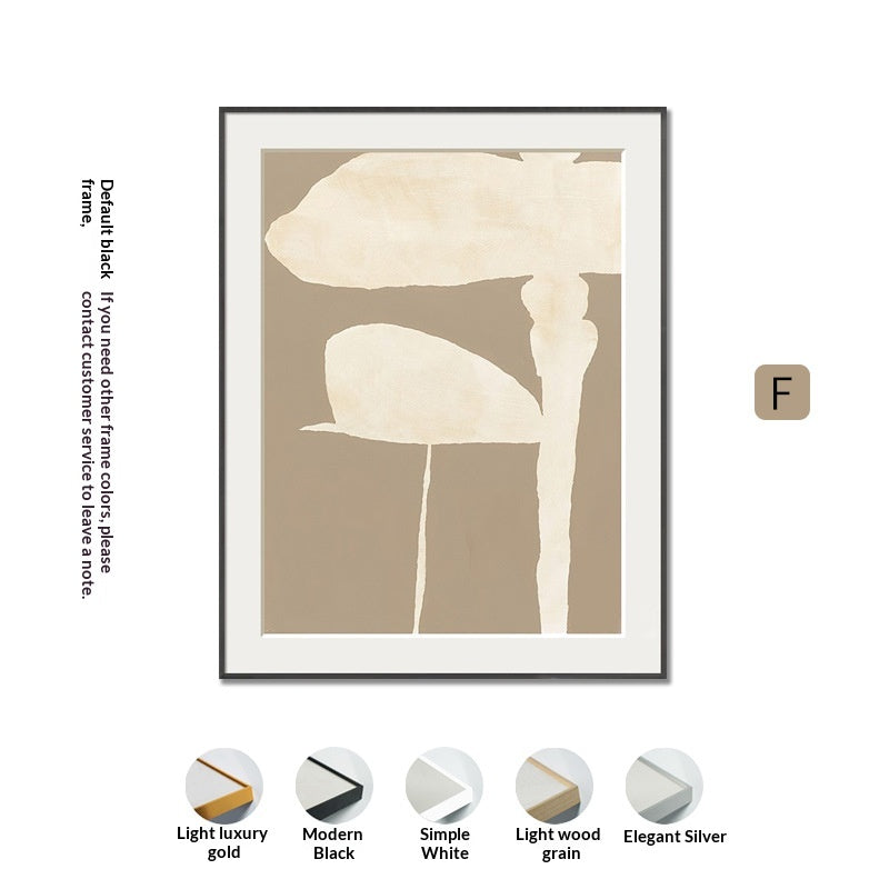 Nordic Light-Luxury Wall Art in Black and White Lines - Modern Minimalist Canvas Decor