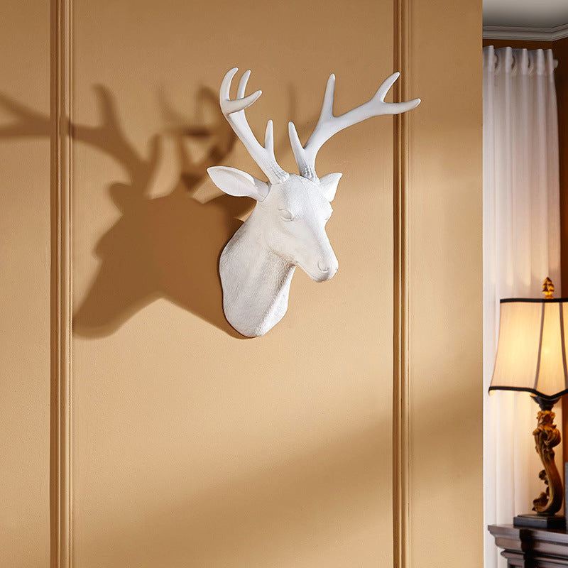 Deer Wall Decoration - Animal Head Wall Art for Home & Cafe, Nordic Style