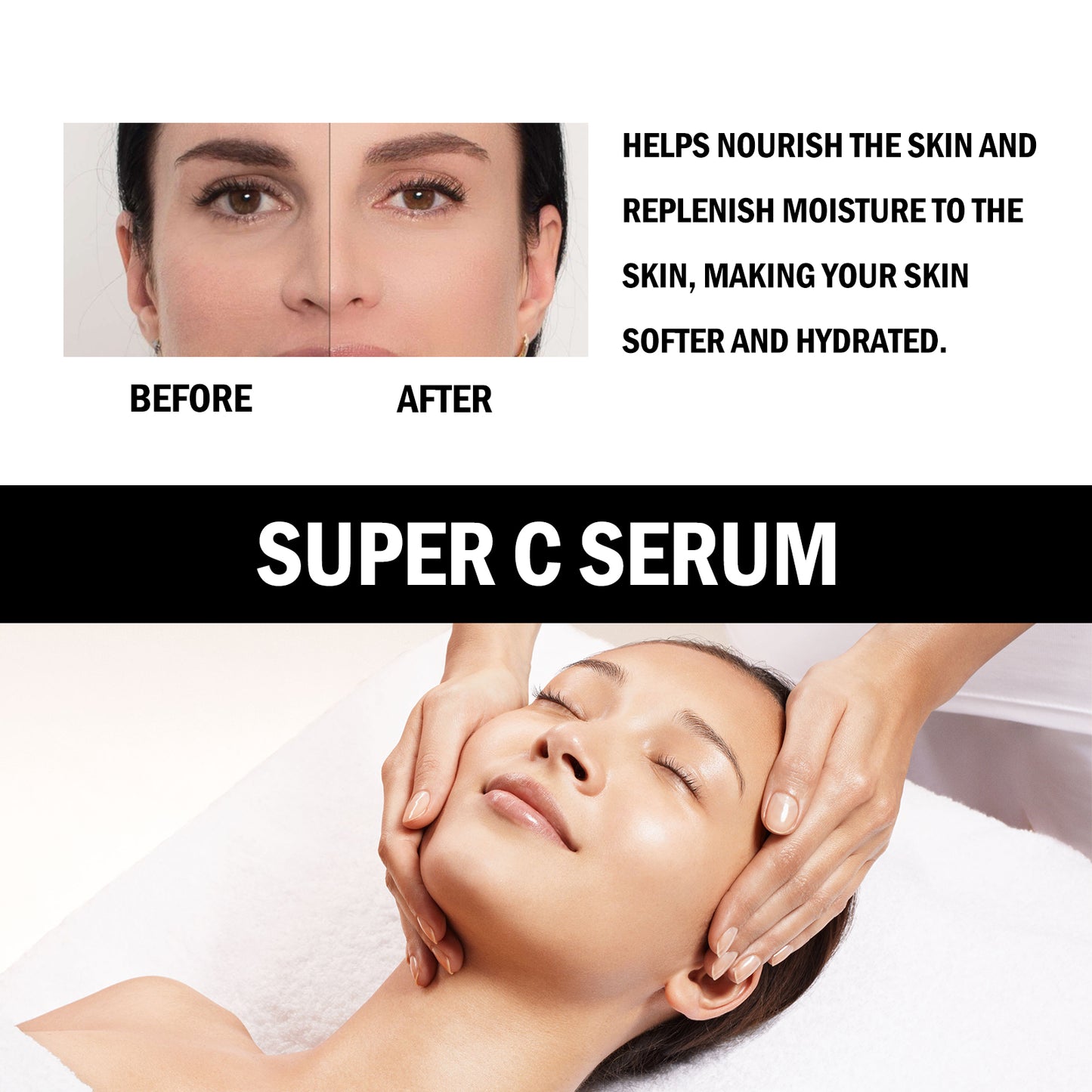 Vitamin C Facial Serum 50ml - Hydrating Anti-Aging Skin Essence