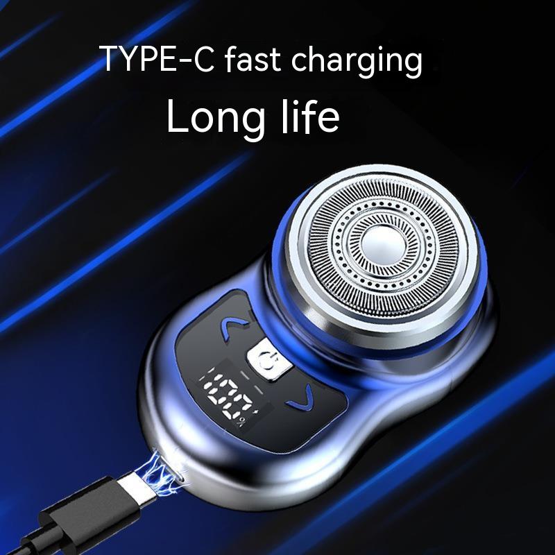 USB Electric Shaver with LED Battery Display