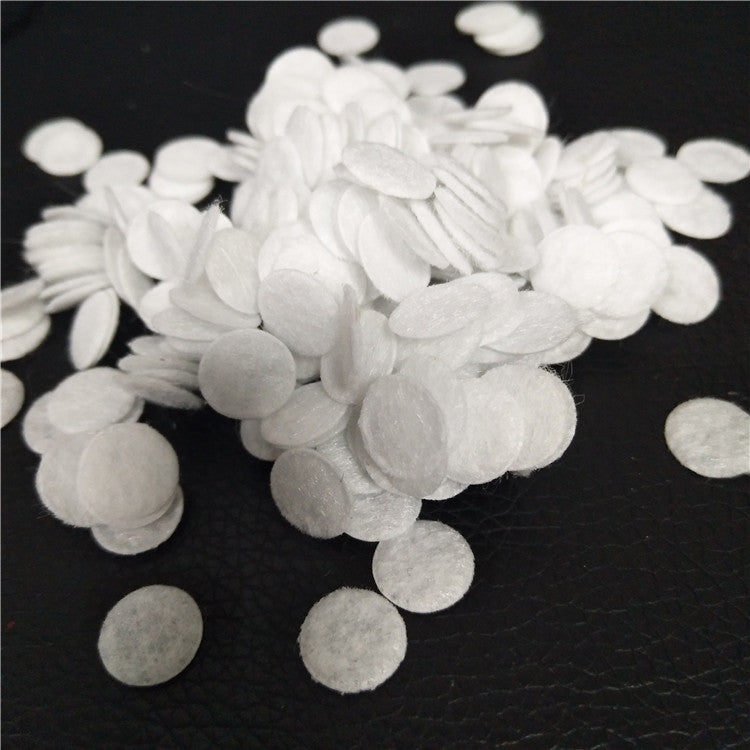 Filter Cotton - White, 1mm Thickness, Pack of 40-50 Pieces