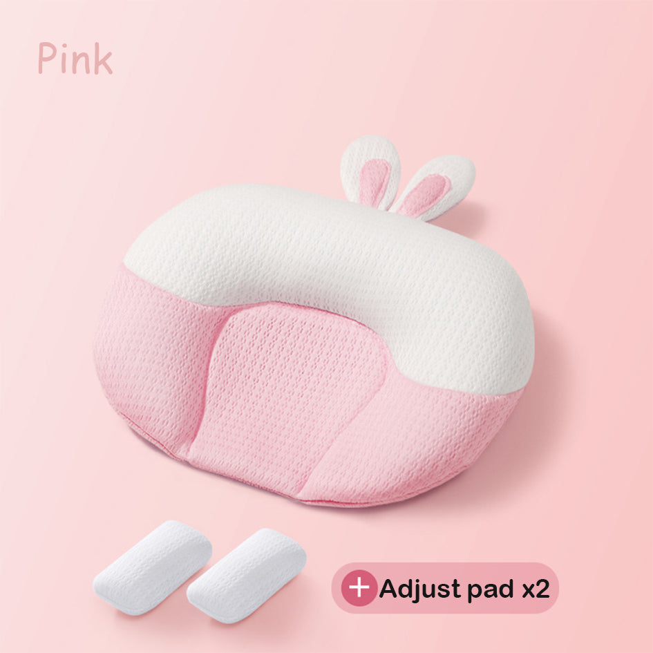 Baby Head Shaping Pillow with Adjustable Columns - Anti-Eccentric Corrector