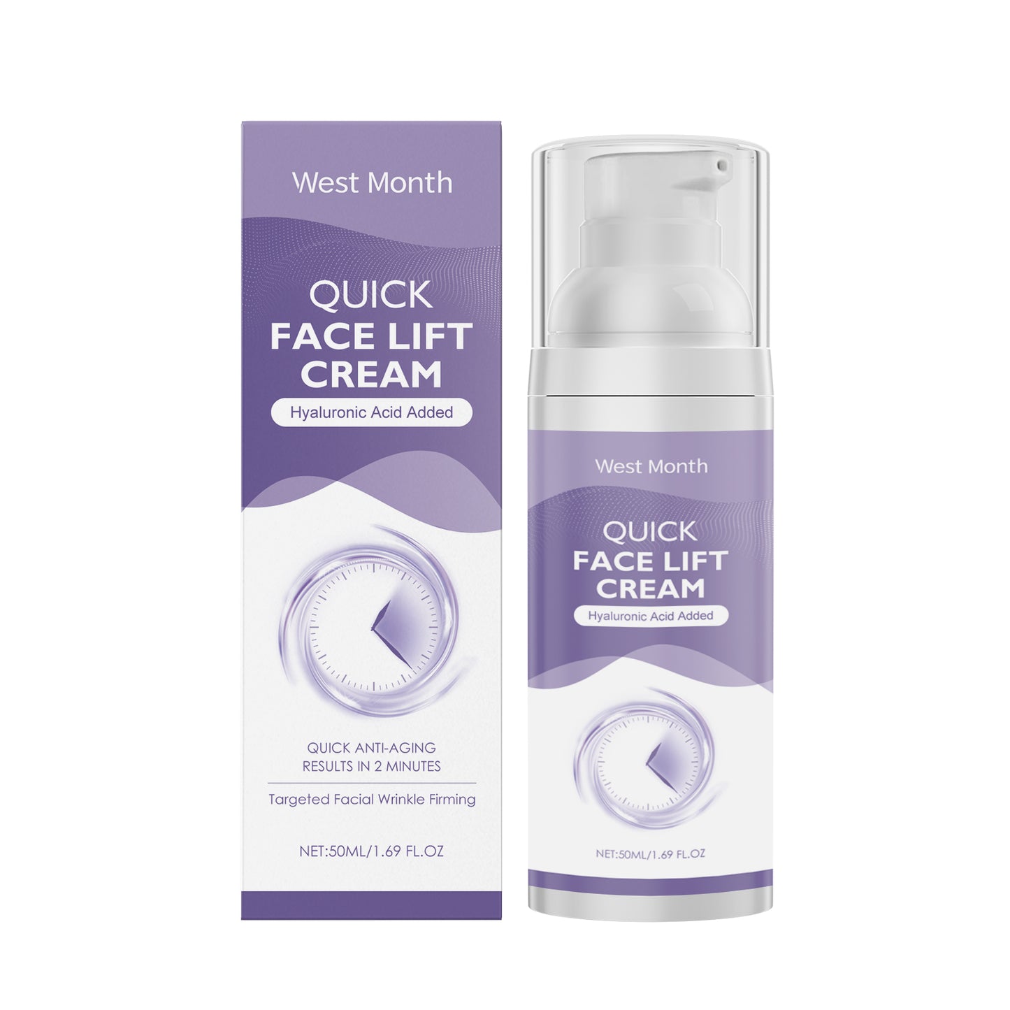Hydrating Face Cream with Hyaluronic Acid & Jojoba Oil - 50ml