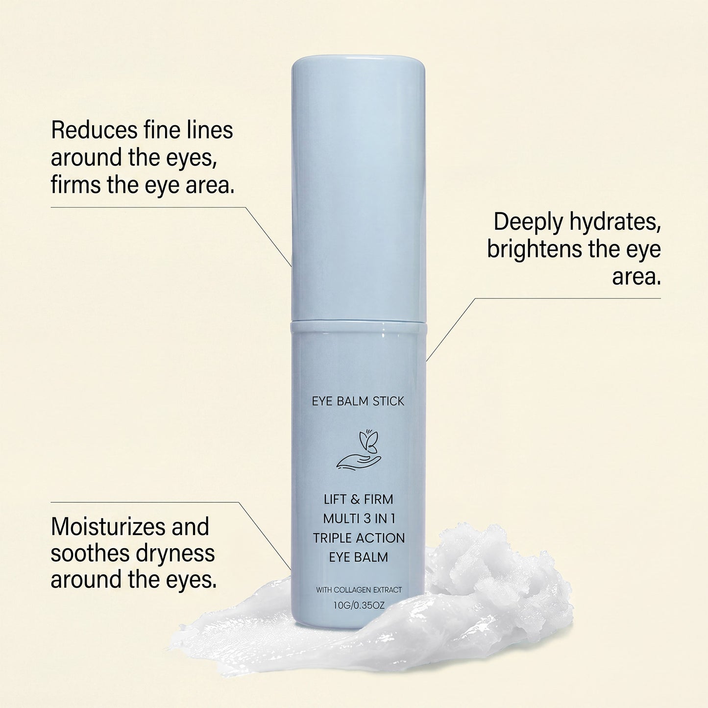 Collagen Firming Eye Cream Stick 10g - Skin Care for Eye Area