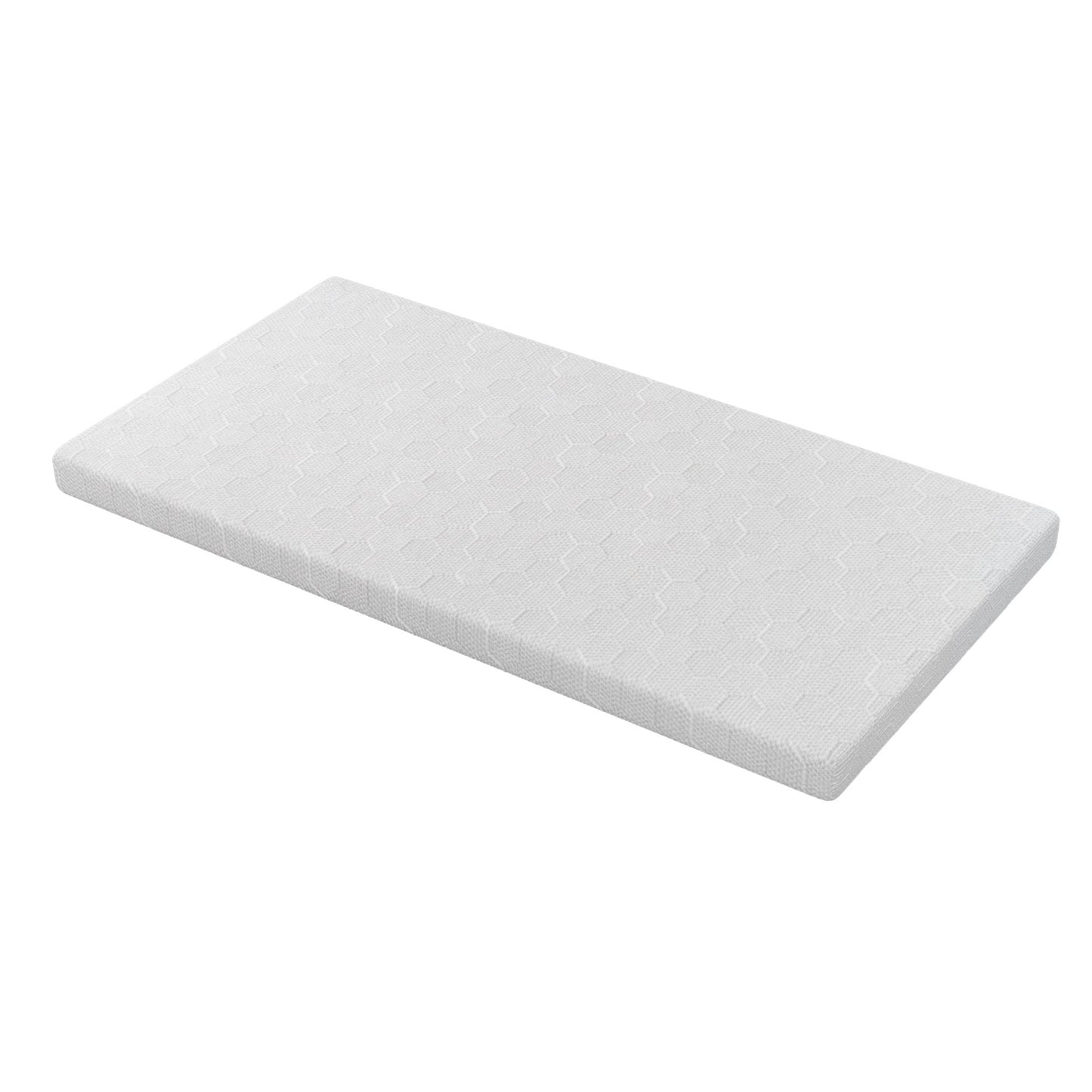 3-Inch Twin Size Memory Foam Mattress Topper - Space-Saving Comfort