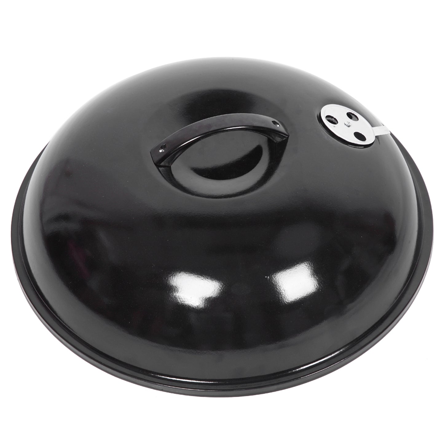 18-Inch Charcoal Grill with Spherical Design - Black