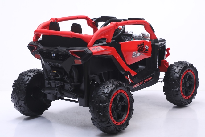 24V 400W Kids Ride On Car with Remote Control & Bluetooth - Red