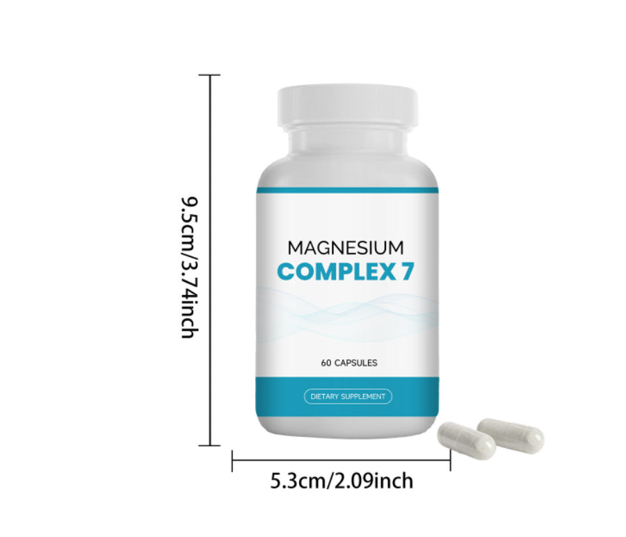 Magnesium Supplement 60 Capsules for Health & Well-Being
