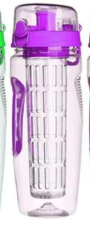 32oz Fruit Infuser Water Bottle - BPA Free, Leakproof Design