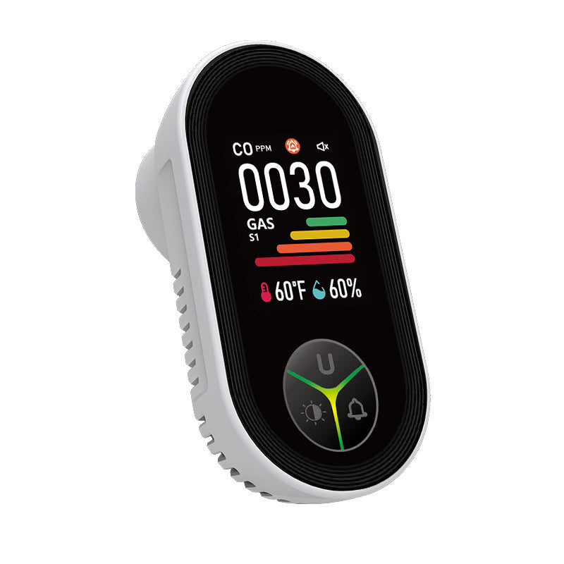 Carbon Monoxide Air Quality Detector with Alarm - Multiple Standards