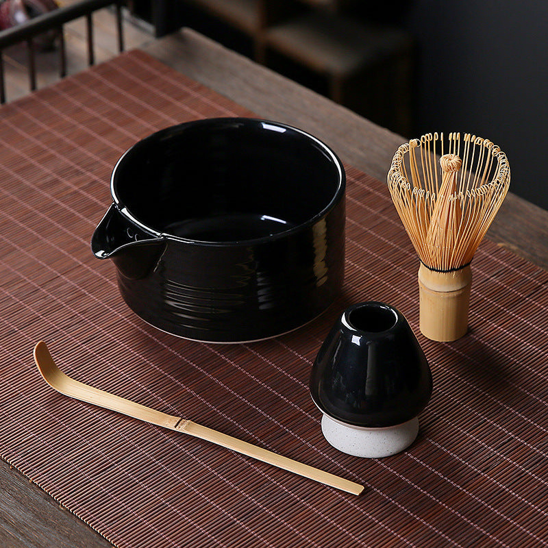 Matcha Tool Set with Gift Box - Japanese Ceramic Matcha Whisk & Bowls