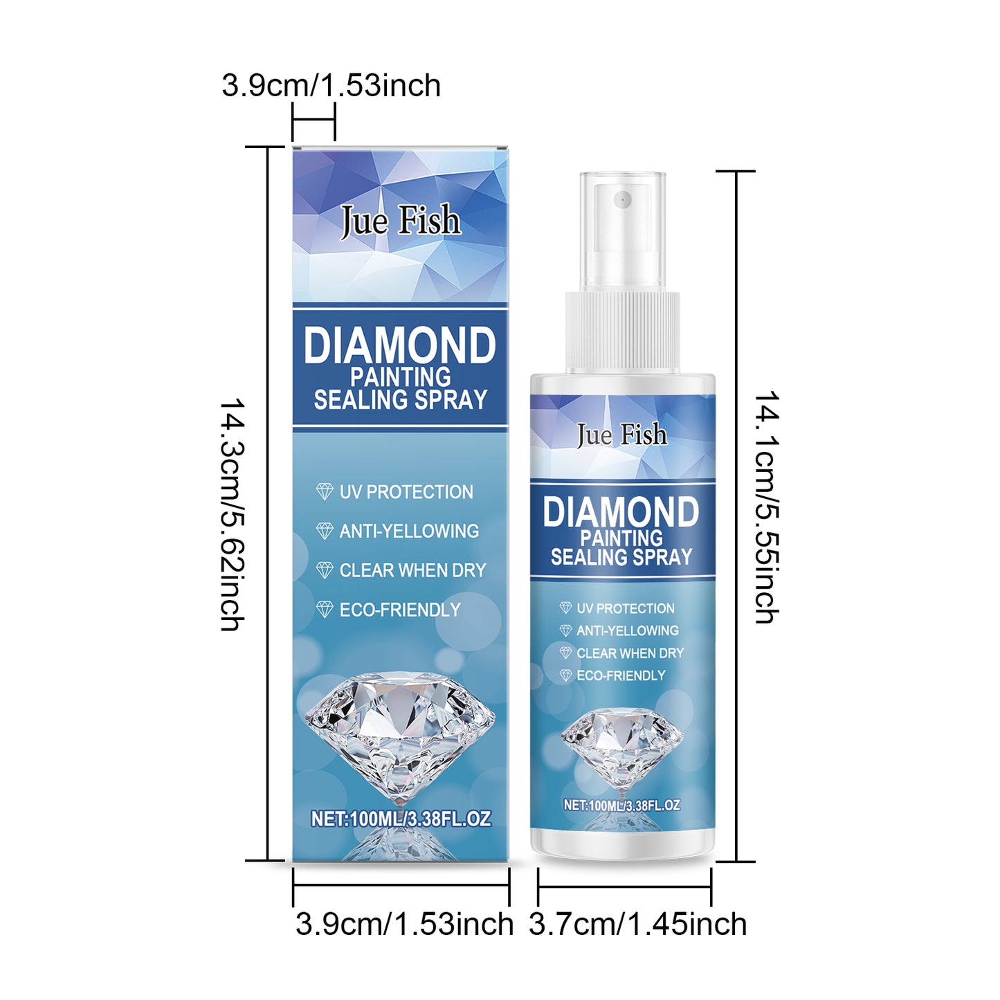 Diamond Painting Seal Spray - 100ml for Art & Craft Protection