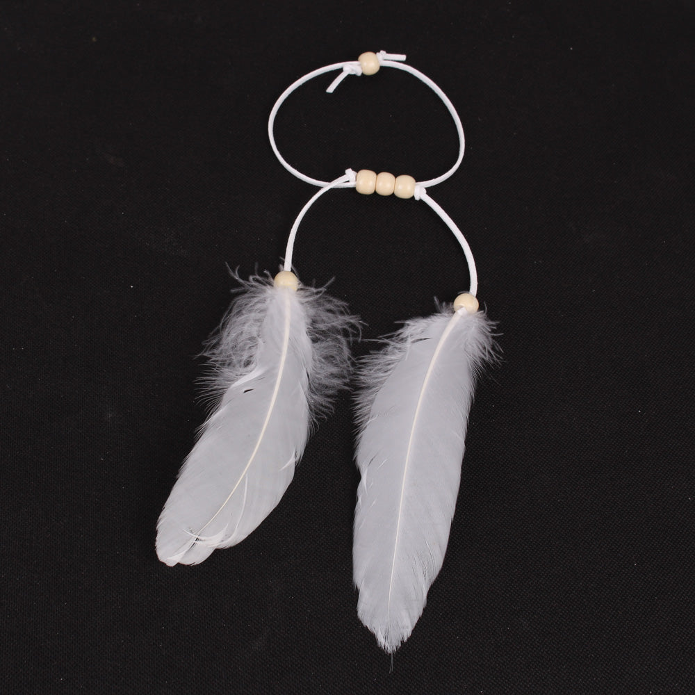 Ethnic Wind Beach Feather Hair Band & Hair Accessories Set - Bohemian Style