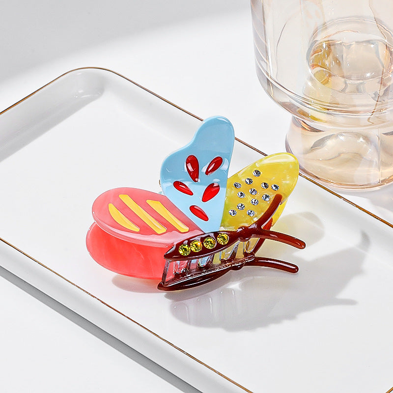 Acetate Hair Grab Clip - Korean Style Shark Grip