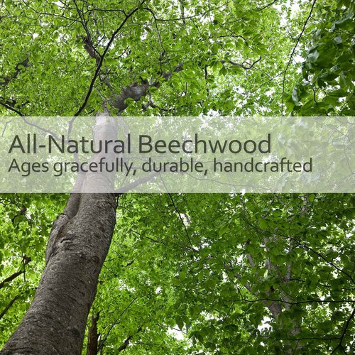 Redecker Wellfit Bath Brush with Removable Steamed Beechwood Handle, 100% Made in Germany, Mixed Horsehair and Plant Fiber Bristles, 17-1/2 Inches Long