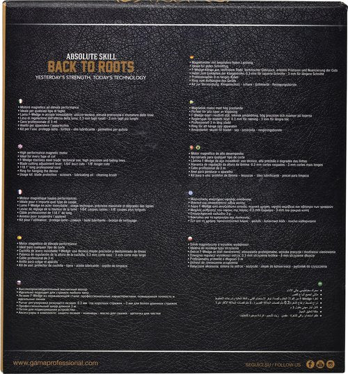 GA.MA ITALY PROFESSIONAL Absolute Skill Professional Hair Clippers