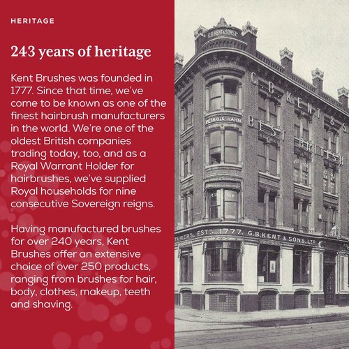 Kent LC4 Finest Detangler Brush, Cherrywood Oval Hairbrush with Boar Bristles for Medium to Thick Hair of All Lengths, Salon-Style Straightening Tool