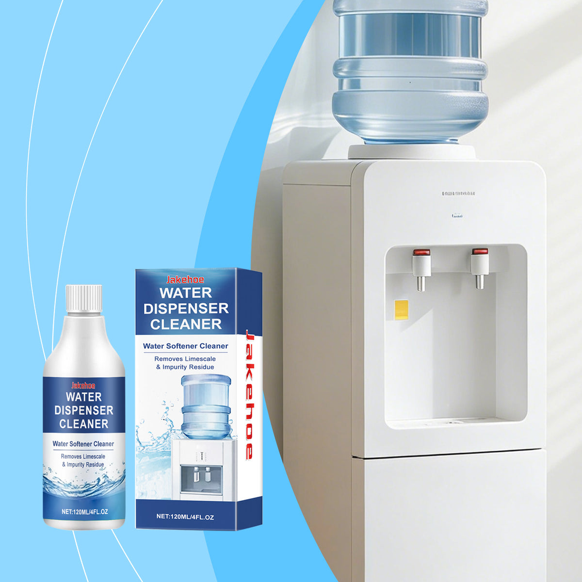 Water Dispenser Cleaner 120ml Box - Kitchen & Home Use