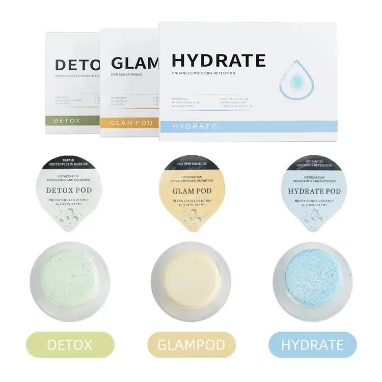 Oxygen Skin Care Set Brightening & Firming Liquid Facial Treatment