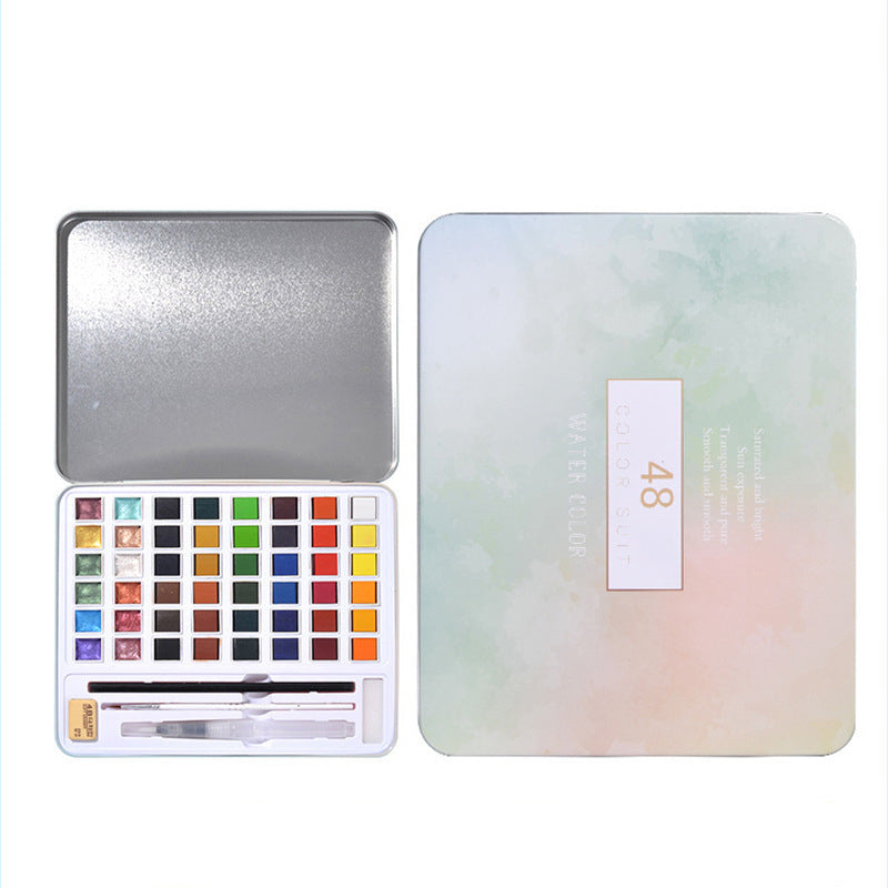 Metallic Gouache Paint Set for Nail Art & Watercolor