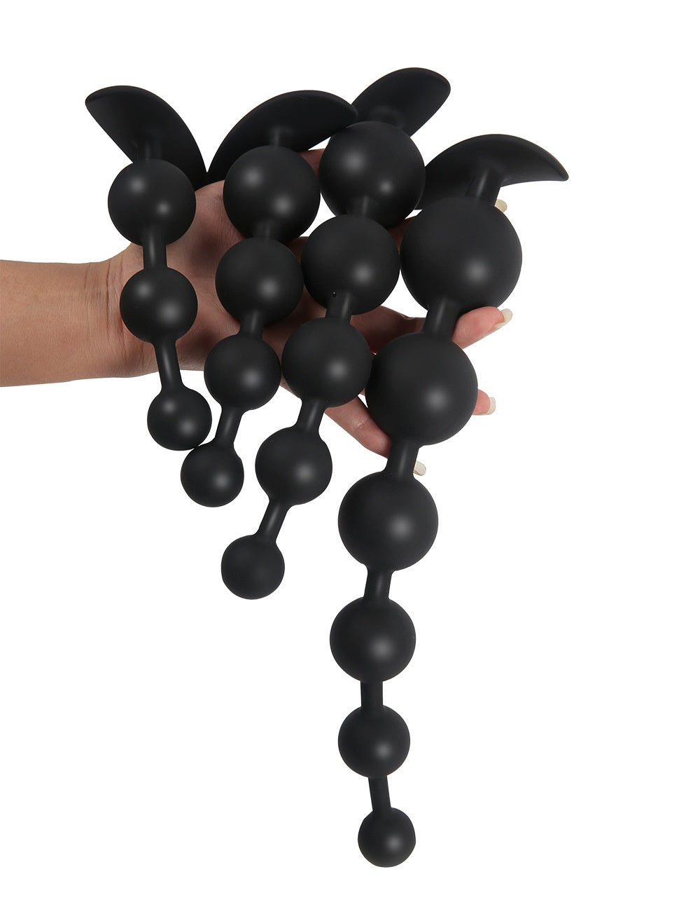 Silicone Bead Butt Plug Water Drop - Adult Wellness Sex Toy