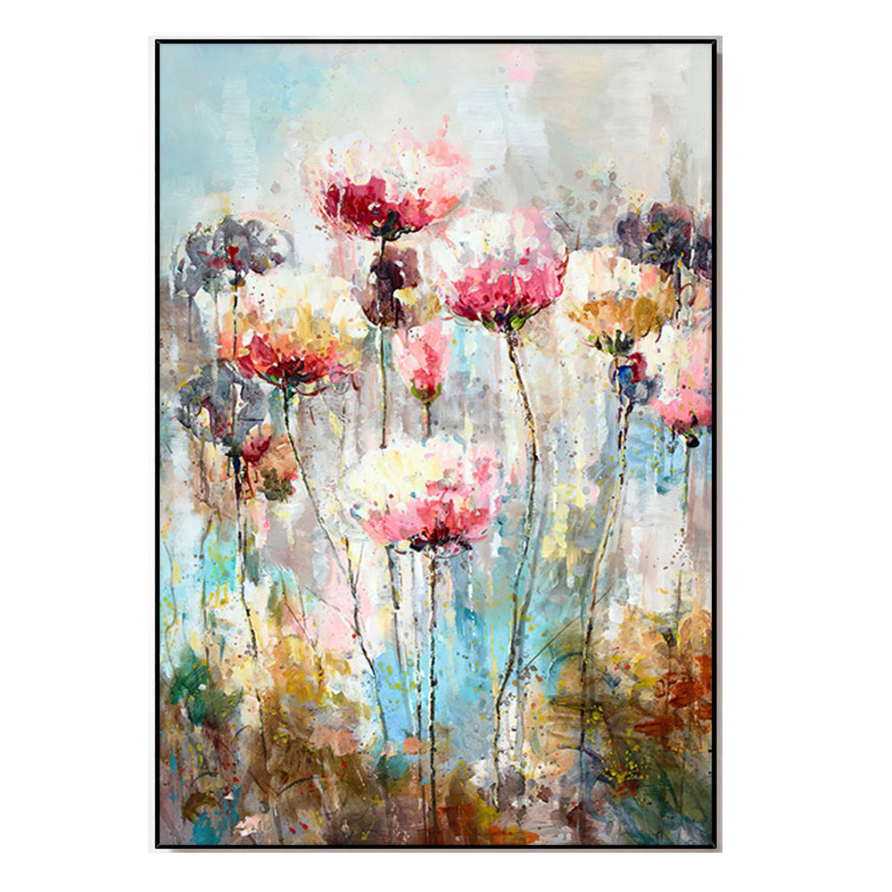 Floral Oil Painting Canvas Wall Art Home Decoration Poster
