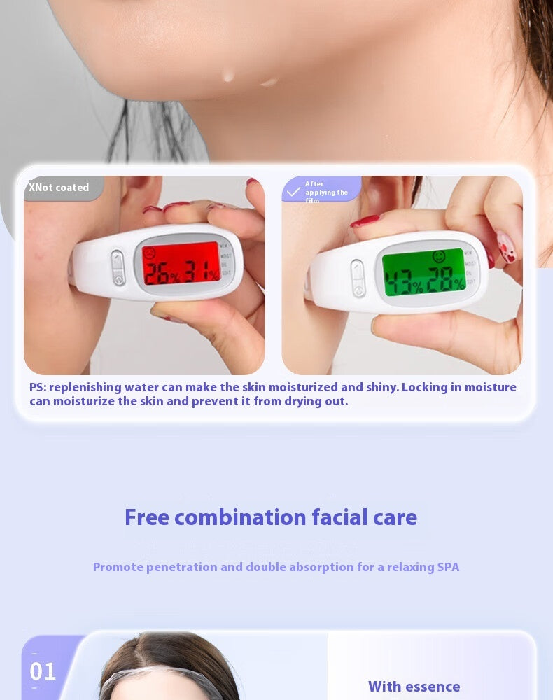 Disposable Facial Mask Sheet Hydrating Skin Care 100 Pieces