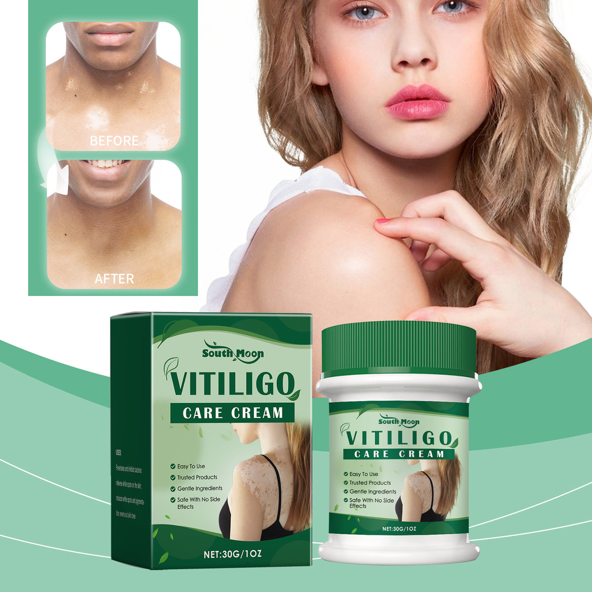Body Skin Care Cream with Aloe & Mint 30g