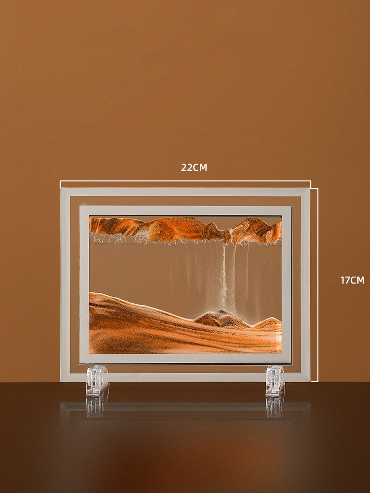 Decorative Quicksand Art Canvas Ornament for Home & Office