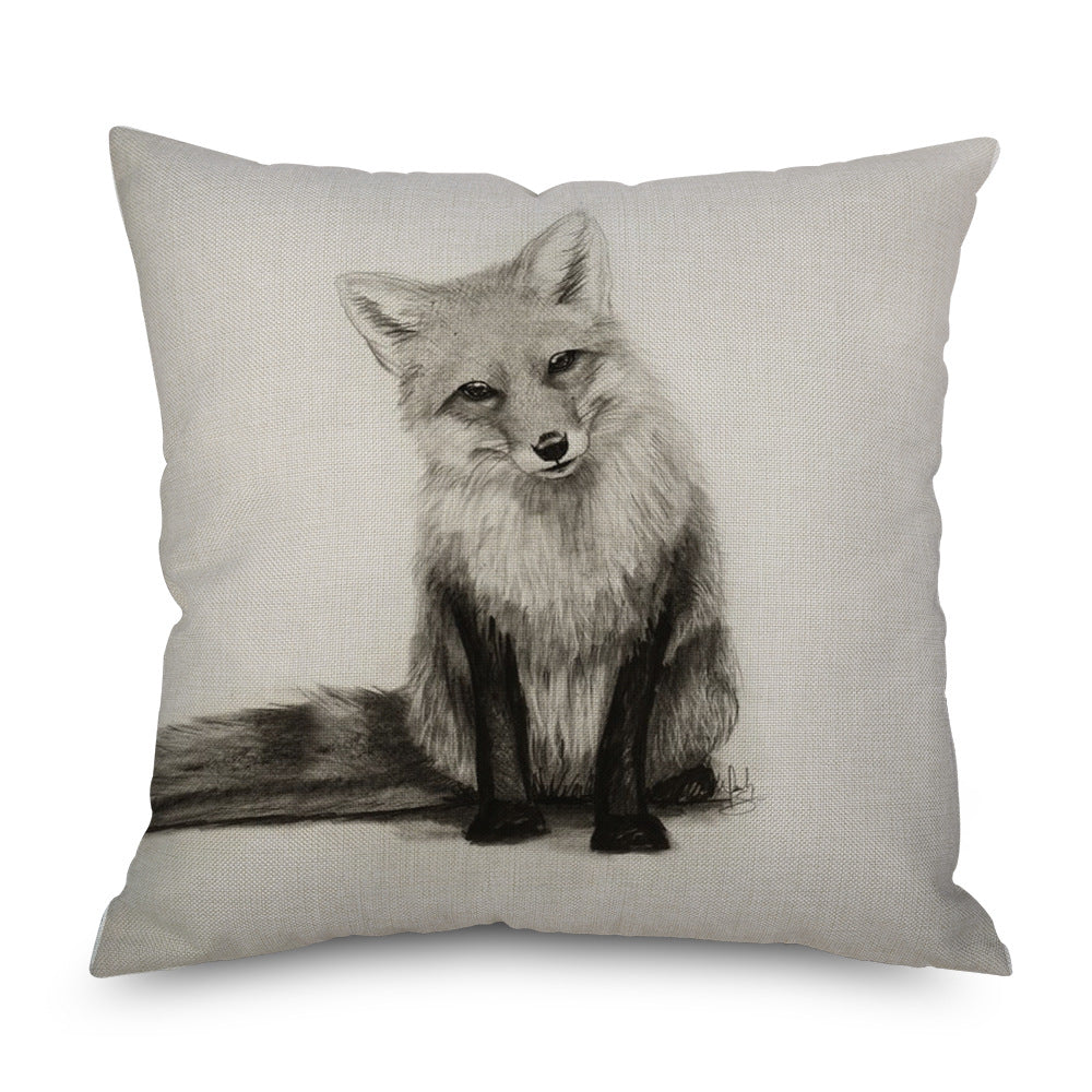 Corporate Linen Pillowcase 45cm Modern Home Cushion Cover
