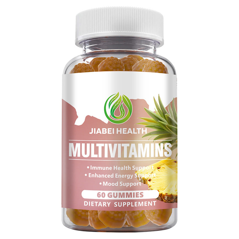 Multivitamin Soft Candy Jelly - Pineapple Flavor, 60 Tablets