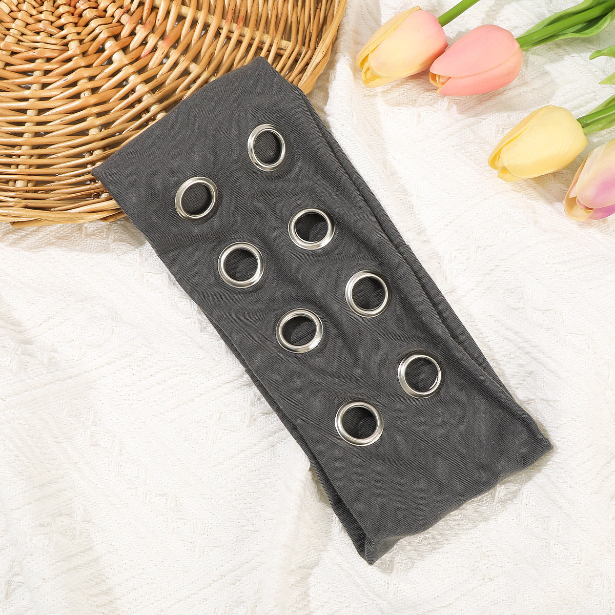 Metal Circle Hair Band for Hair Styling and Hair Accessories – Punk Hip Hop Look