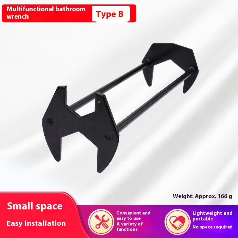 Multifunctional Kitchen and Bathroom Wrench - Sink Faucet Nut Tool Set