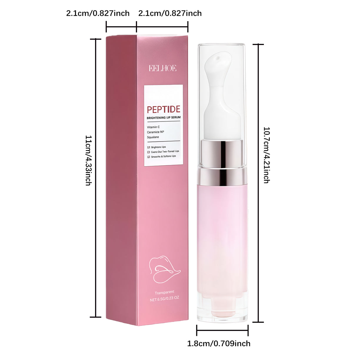 Skin Brightening Moisturizing Lip E Ssence -transparent Color-6.5g 1