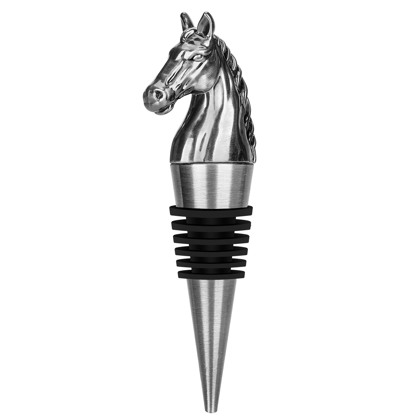 Horse Head Wine Bottle Stopper - Fun Animal-Shaped Design