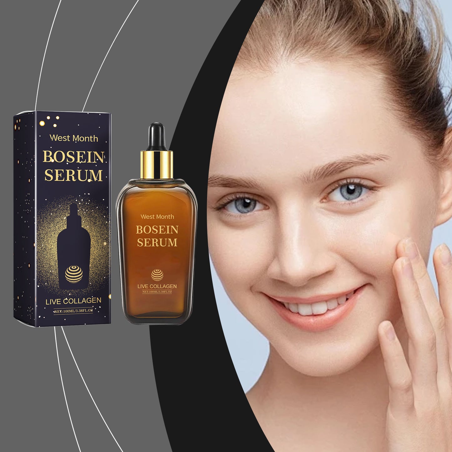 Hyaluronic Acid Essence Lotion - Moisturizing Facial Care Serum (100ml)