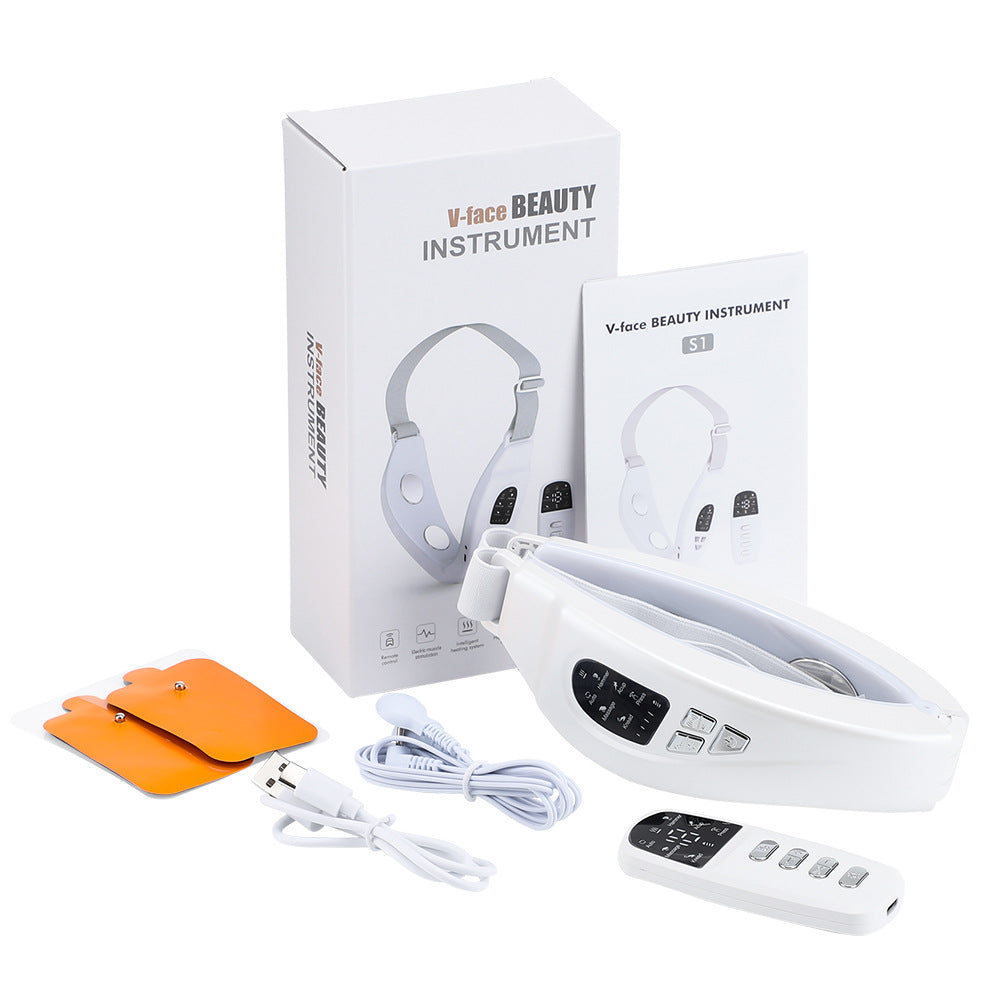 Microcurrent Facial Contouring Device with Remote Control - Skin Tightening & Slimming