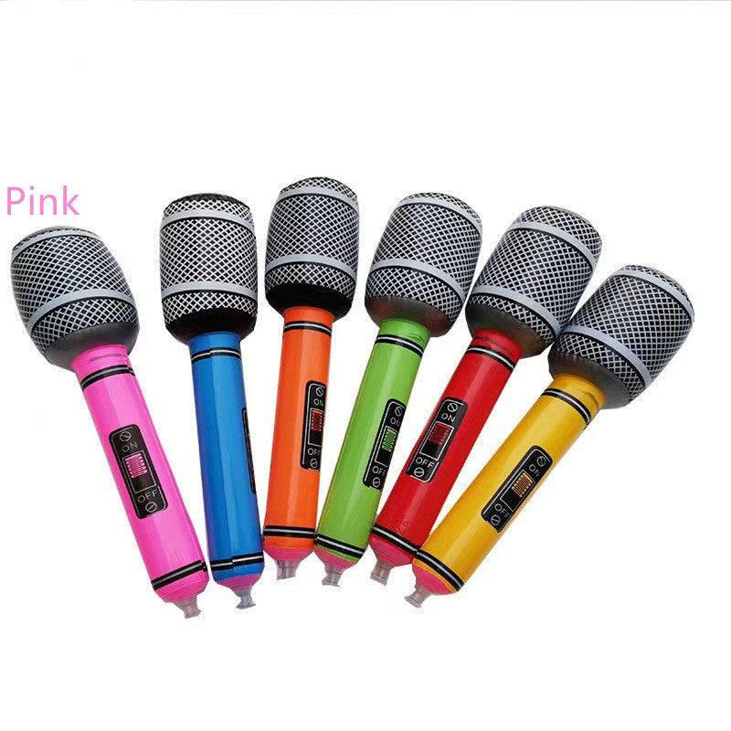 Inflatable Microphone Toy Large Size for Party and Event Use