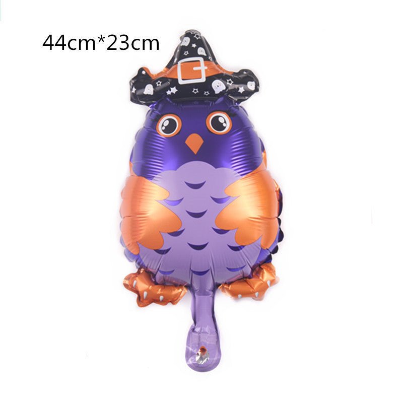 Halloween Mini Aluminum Balloons - Festive Party Decoration Set