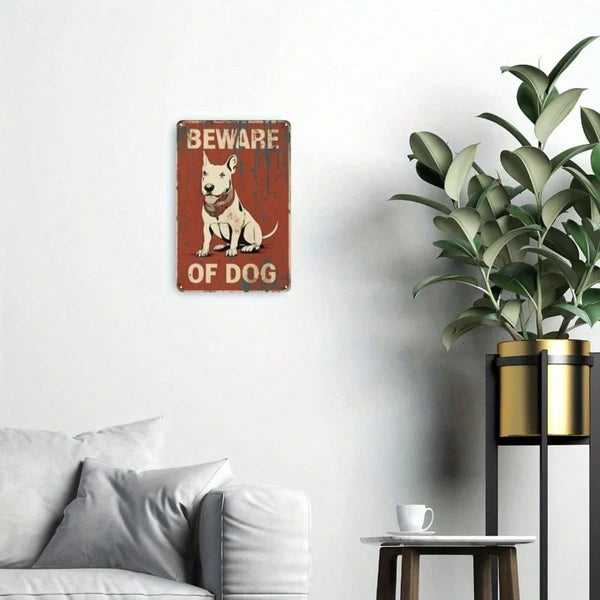Metal Tin Sign Wall Decoration - 20 cm x 20 cm