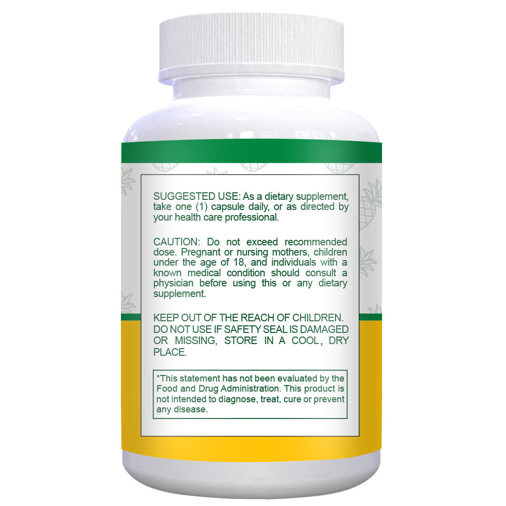 Bromelain Capsules, 60 Pieces