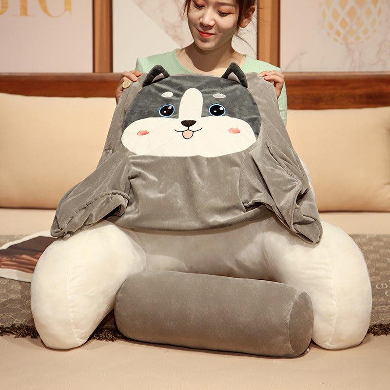 Cartoon Animal Throw Pillow Set for Living Room & Bedroom - Multiple Sizes & Designs