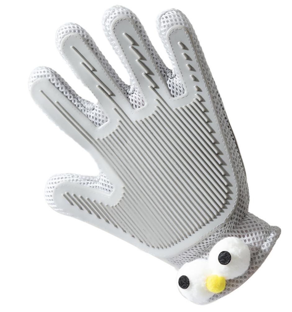 Pet Grooming Gloves and Brushes for Cats and Dogs - Hair Removal & Massage - Double-Sided, Anti-Scratch