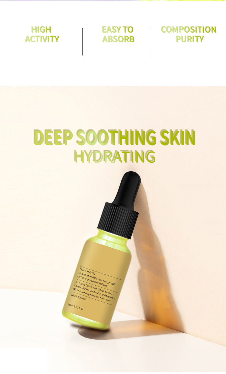 Hair Growth Oil with Coffee & Rosemary Extract - 60ml