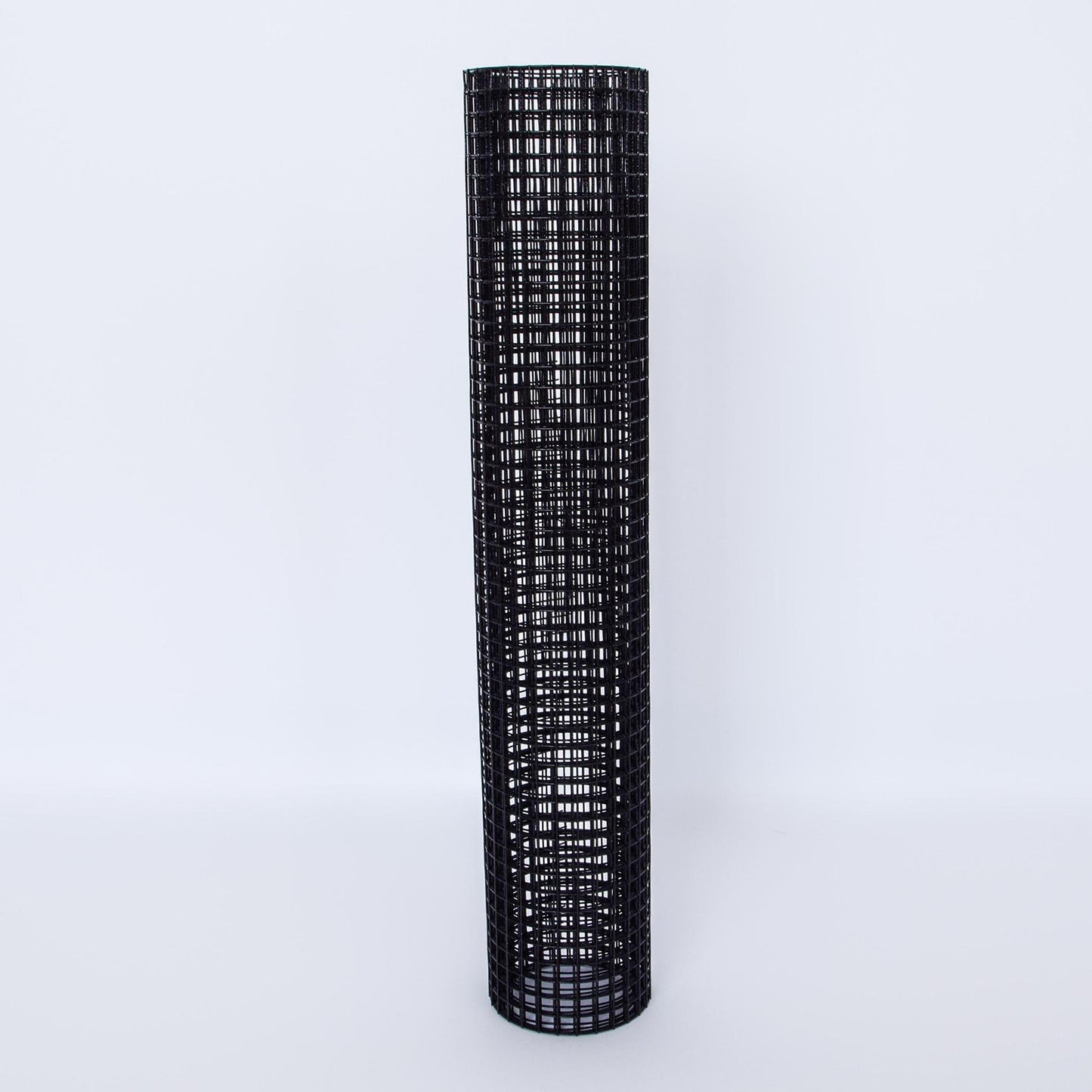 Black Metal Wire Fence - 24 inch x 50 ft Hardware Cloth for Poultry & Garden