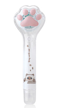 Cat Claw Pen Set - White Dot Design, 1 Piece